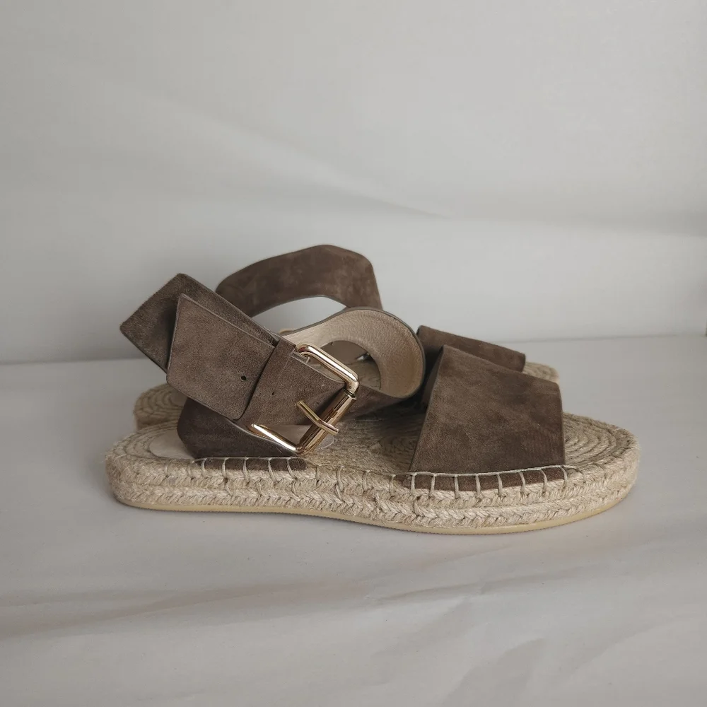 REVOLVE Raye Espadrilles Damien Flatform Sandals Shoes Size 6
